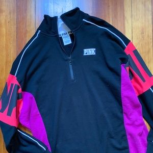 Pink Half Zip sweater